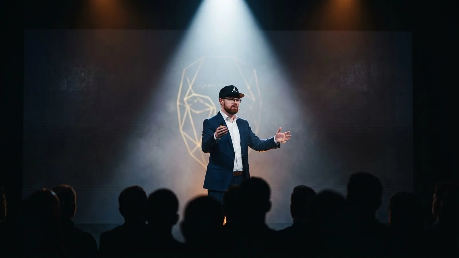 Andreas Klassen auf der Bühne – Keynote Das Ende der Kopien